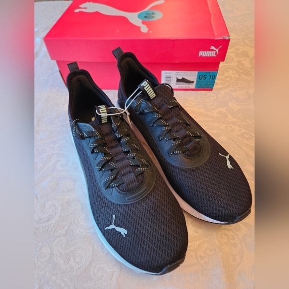 Puma Shoes - Puma Women's Softride Sophia EVO Black with Mint Athletic Sneakers, Size 10, NWT